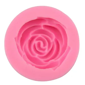 Stampo in silicone rosa a forma di rosa per dolci fai-da-te e sapone artigianale
