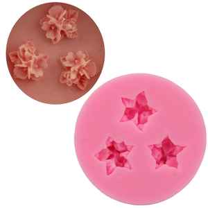 Flower Shape Silicone Cake Mold 3D Floral Fondant Mold For Baking DIY Chocolate Jelly Handmade Soap Decorative Kitchen Tools