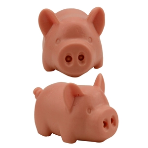 3D pink pig silicone cake mold for DIY baking with cute ears and tail details