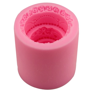 3D multi-layer rose flower cake silicone mold for DIY baking and handmade candle making