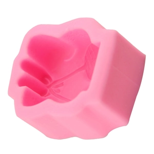 Pink bikini shaped 3D silicone cake mold for DIY baking and chocolate making crafts