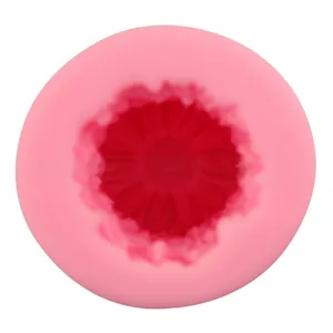 Pink sunflower sunflower petal silicone fondant mold for cake decorating and soap making