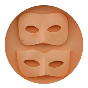 Set di 2 stampi in silicone alimentare per decorazione torte e pratica di trucco occhi