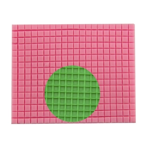 Mini Square Grid Silicone Fondant Mold Flexible Chocolate Baking Tray Soft Multi Grid Silicone Mat DIY Sugar Craft Tool