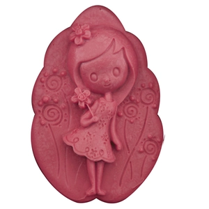 Stampo in silicone rosa per sapone fatto a mano e decorazioni dolci sun girl
