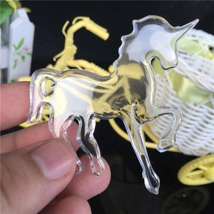 Unicorn Shape Mirror Surface Silicone Mold For DIY Crystal Epoxy Resin Jewelry Pendant Making 3D Animal Baking Cake Tool