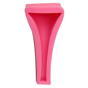 Pink silicone high heel mold for fondant cake, chocolate and handmade soap crafting