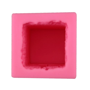 3D angel sitting posture square silicone mold for DIY handmade soap and candle making