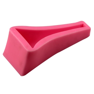 Pink silicone high heel shoe heel mold for chocolate cake fondant and soap making