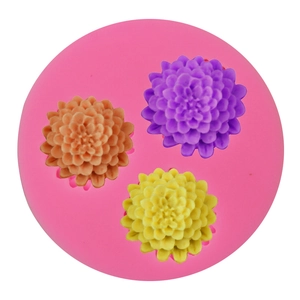 Pine Cone Flower Shaped Silicone Fondant Mold DIY Chocolate Baking Cake Decorating Tool For Sugarcraft Handcrafted Soap