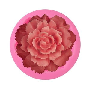 Carnation Flower Silicone Mold For Mother Day Fondant Cake Decorating Soap Making DIY Resin Craft Floral Petal Shape Baking Tool