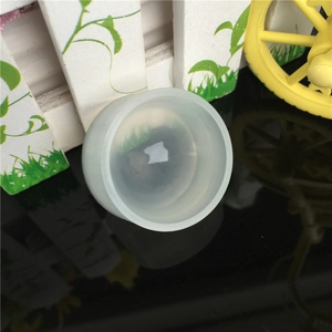 30mm semi-transparent silicone mold for DIY crystal epoxy resin jewelry and pendants