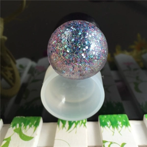 DIY Silicone Mold For Resin Jewelry Pendant Making Round Hemisphere Mirror Surface Handmade Craft Cake Decorating Tool