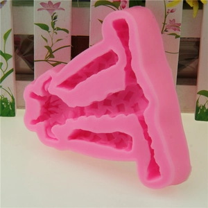 Stampo in silicone a forma di giraffa rosa per decorazioni torte e pasticceria