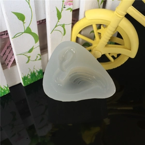 Translucent flamingo silicone mold for DIY handmade soap and plaster crafts