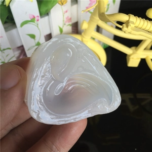 Translucent swan-shaped silicone mold for DIY crafts and resin art projects