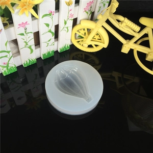 Moule rond en silicone pour formes de montgolfières pour bijoux en résine et artisanat