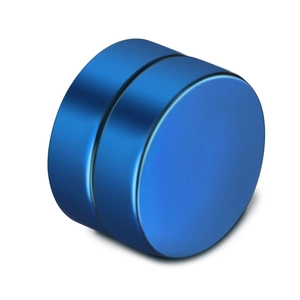 Orecchini a Bottone Magnetici in Acciaio Inossidabile 304 Minimalisti Senza Buco Cerchio Geometrico a Doppia Faccia Gioielli Unisex