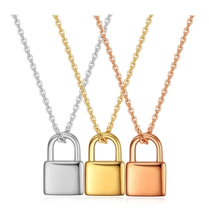 Colliers cadenas polis de 12 mm en argent, or et or rose sur chaînes en acier inoxydable