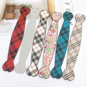 DIY leather heart-end wrist straps for bags and phone cases in various fashion patterns