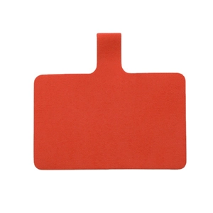 Languette universelle rouge en velours pour cordon de téléphone portable