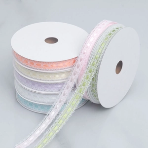 Polyester Satin Lace Ribbon For Handmade DIY Crafts Gift Wrapping Flower Bouquet Bow Hair Accessories Clothing Trim