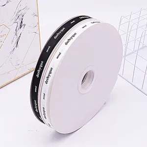 Hochdichtes Polyester Ripsband Mit Buchstabendruck Dekoband Für Geschenkverpackung Tortendeko DIY Basteln