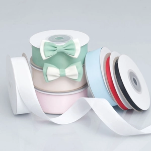 Double Sided Matte Satin Ribbon Polyester Decorative Tape For Gift Wrapping Flower Cake Hair Bow DIY Wedding Craft Supplies
