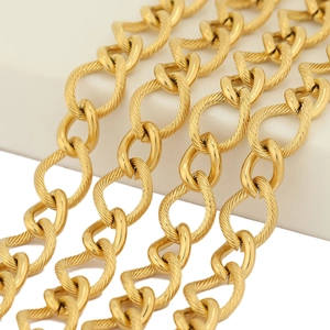 Stainless Steel Twisted Snake Chain For DIY Necklace Jewelry Making Punk Hip Hop Components Textured Metal Links Findings