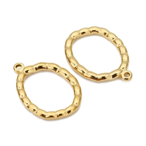 Vintage Edelstahl Bambus Textur Runde Anhänger Hohl Kreis Charms Für DIY Schmuckherstellung Halskette Zubehör Damen Herren