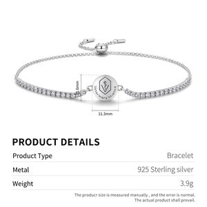 Detail of 925 sterling silver veterinary science round pendant with adjustable chain