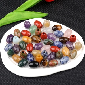 Polished 13x18mm oval gemstone beads collection for DIY jewelry making with diverse stones