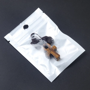 Tijgeroog Ankh Kruis Ketting, oud Egyptisch levenssymbool met zwarte koord ketting