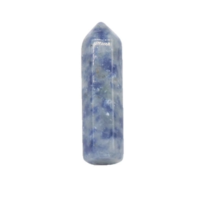 Natuurlijke blauwe sodaliet zeshoekige kristallen kolom voor DIY-accessoires