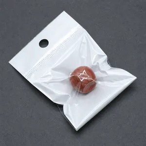 Red jasper apple pendant in 20mm natural crystal stone with clear OPP bag packaging