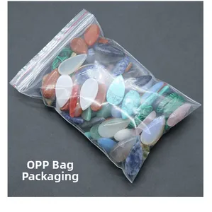 Gepolijste druppelkristallen voor DIY-sieraden, meerkleurige mix in OPP-zakverpakking