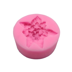 Pink daisy flower silicone mold for DIY aroma stones and handmade candle crafts