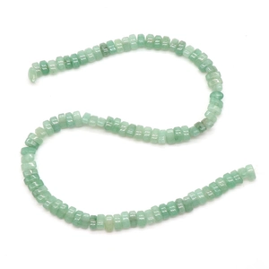 Irregular light green natural crystal stone beads for DIY jewelry making and crafting