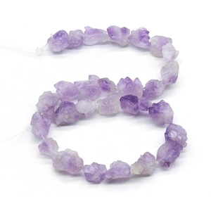 Collana di perle in ametista naturale viola per la creazione di gioielli fai-da-te