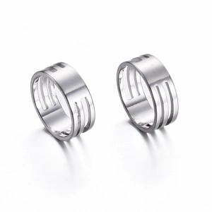 Wide stainless steel jump ring opening tool with triple slots for DIY jewelry making