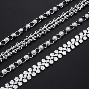 Chaîne de Bijoux DIY Géométrique en Acier Inoxydable Faite à la Main pour Colliers Bracelet Hip Hop Punk Accessoires de Création de Bijoux Unisexe