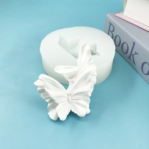 Butterfly Silicone Mold For Cake Decorating Fondant Chocolate Scented Candle Gypsum DIY Craft Butterfly Wing Baking Tool