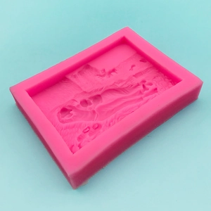 Creative Van Gogh Noon Nap themed silicone mold for 3D cake decoration and DIY crafts