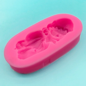Rosa 3D schlafendes Baby Silikonform für DIY Seifen, Harz und Kuchenbacken Handwerk