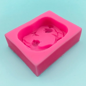3D cat and butterfly flower silicone mold for fondant cake and DIY plaster craft