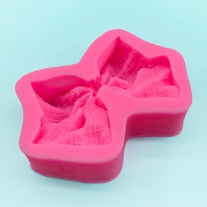 Single bow-knot silicone mold for DIY fondant baking and chocolate decoration