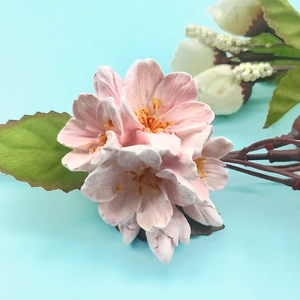Stampo in silicone per fiori di ciliegio 3D per decorazione torte e candele profumate