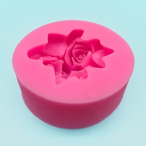3D rose flower silicone mold for cake baking and DIY aromatherapy gypsum crafts