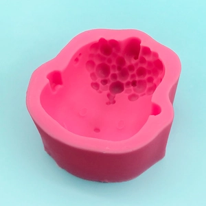 Pink 3D silicone mold featuring My Melody character for fondant, chocolate and soap