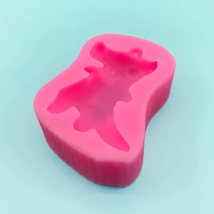 Moule en silicone crocodile rose pour décoration de gâteaux et pâtisserie chocolat